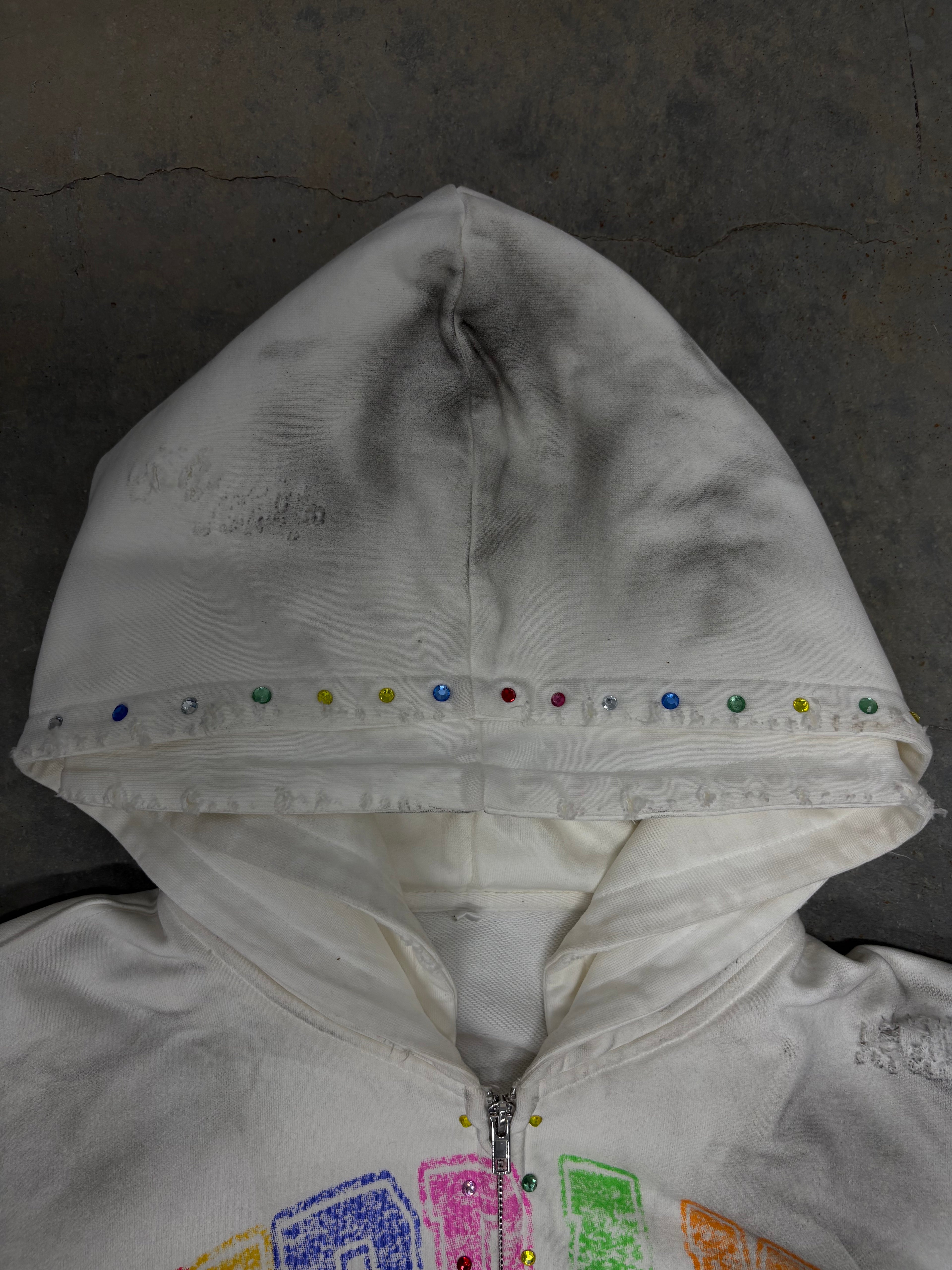 VIBRANT IMAGERY ZIP-UP