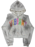VIBRANT IMAGERY ZIP-UP